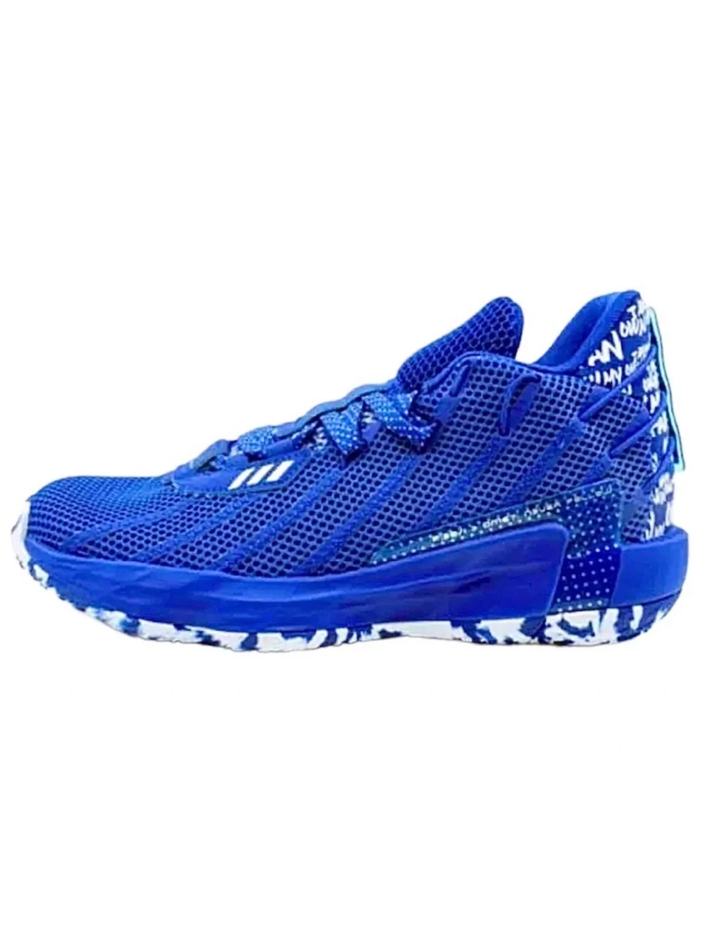 - Adidas Sz 12 Dame 7 ‘I Am My Own Fan’ Basketball Sneakers! LIKE NEW!